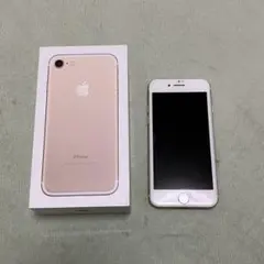 iPhone 7 ゴールド　128GB 箱あり　SIMロックあり