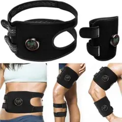 ems 腹筋ベルト【多部位使用可能 特許・実用新案登録】ジェルシート不要