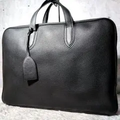 【極美品】カミーユフォルネ　デダル　ブリーフケース　ビジネス　シボ革　ブラック 2026年最新】Camille Fournet メンズ ビジネスバッグの人気アイテム