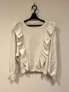 フリル スウェット