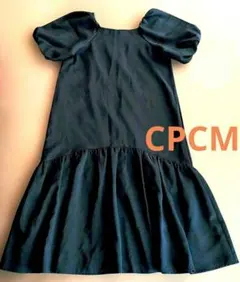CPCM シーピーシーエム バッククロス パフスリーブ ロングワンピースFサイズのサムネイル