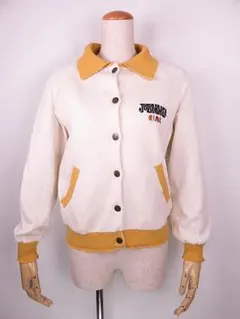 【値下げ】ホコモモラ　JOCOMOMOLA　スウェットジャケット　ベージュ　Sのサムネイル