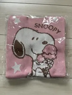 スヌーピー　ニットトートバッグS
