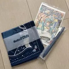 風の谷のナウシカ ハンカチ　ペン　ポストカード3点セット　アニメージュとジブリ展 風の谷のナウシカ ハンカチ ペン ポストカード3点セット アニメージュ