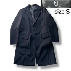 廃盤 ジルサンダー ユニクロ+J ウールブレンド チェスターコート size S