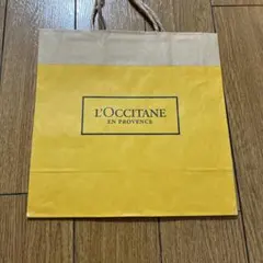 L'Occitane イエローロゴ紙袋　ショッパー　紙袋　ロクシタン