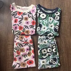 ユニクロ×マリメッコTシャツ レギンス 110cm　双子コーデ