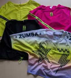 正規品☆ZUMBA メッシュTシャツ 4枚セットのサムネイル