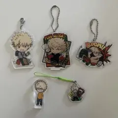 僕のヒーローアカデミア 爆豪勝己 アクリルキーホルダー 5個セット