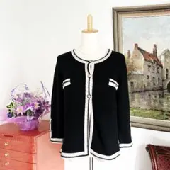 【希少✨美品】CHANEL 1998年製 ヴィンテージ レース カーディガン 8004001321456_2.jpg?v=