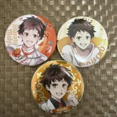 ハイキュー　菅原　おみくじ缶バッジ セット ハイキュー！！ おみくじ缶バッジ 澤村大地 菅原孝支 セット - メルカリ