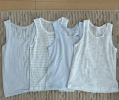 タンクトップ肌着 4枚セット 120 130　エアリズム　ユニクロ　西松屋
