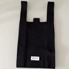 【午後様専用】ANEMONE ニットトートバッグ ブラックのサムネイル