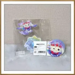 にじさんじ DMM アクリルスタンド 缶バッジ【ルンルン】2点セット