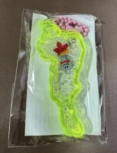 びわこキーホルダー　比叡山　黄色