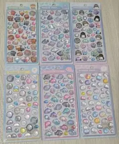 水族館限定　ボンボンドロップシール　６点セット