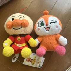 最終値下げ　新品　アンパンマン ころふわ　なかよしぬいぐるみ　セット売り
