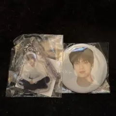 TXT カプセルトイ スビン 缶バッジ アクリルキーホルダー セット