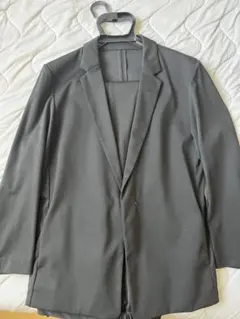 PAJAMA SUITS 黒 ジャケット AOKI スーツ　パジャマスーツのサムネイル