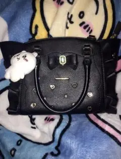 サイドレースアップリボンビジューミニフラッター