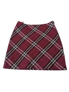 Burberry チェック柄 タイトスカート ミニ丈のサムネイル