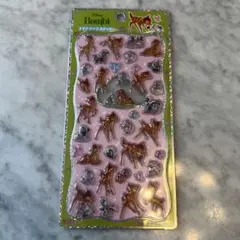 プチドロップステッカー　バンビ
