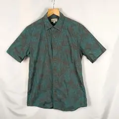 UNIQLO　アロハシャツ　M　コットン　花柄　B3555