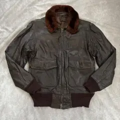 80s L.L.Bean G1 レザーフライトジャケット 42Longサイズ - メルカリ