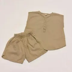 Aosta ノースリーブ セットアップ ベージュ L