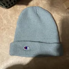 Champion ライトグレー ニット帽