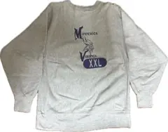 チャンピオン　リバースウィーブ　刺繍タグ　90s 4段　染み込みプリント