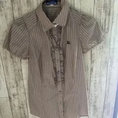 ちい様専用 BURBERRY BLUE LABEL 半袖シャツ ストライプ