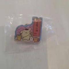 新品未使用 サンリオキャラクターズ　ご当地ピンズガチャ　ポムポムプリン　高尾山頂
