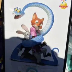 ハッピーくじ ズートピア2 A賞 ポスターフィギュア