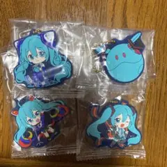 GUNDAM × MIKU スペシャルラバーマスコット4つ