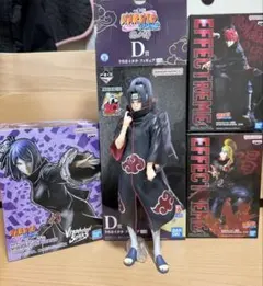 NARUTO 暁セット　一番くじ　うちはイタチ フィギュア MASTERISE