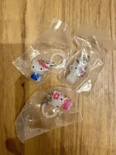 ハローキティーめじるしアクセサリー　スタンダード・お花ver.・チャーミーキティ