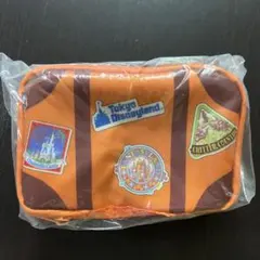 ディズニー バケーションパッケージ ポーチ ハンドタオル　ミッキー　トランク