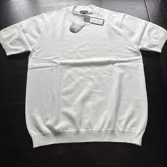 定価3,9万 HERNO コットンニットエフェクト クルーネックカットソー