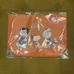 PEANUTS スヌーピー バッグ オレンジ