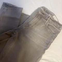 upper hights スキニーデニム グレージュのサムネイル