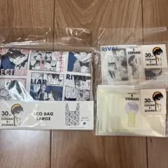 【名探偵コナン】エコバッグ＆ステッカー3coins