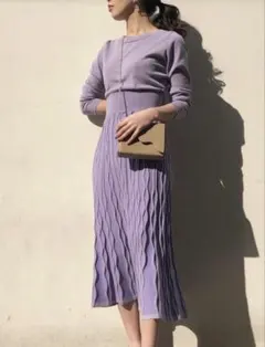 LAGUNAMOON グラフィカルニットワンピース