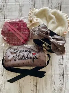 JILLSTUART＆LIZLISA ポーチ4点セット