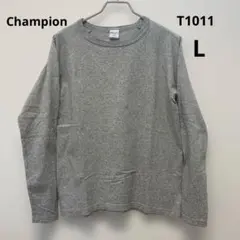 Champion T1011 ロンT LARGE グレーのサムネイル