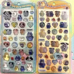 正規品　うるちゅるポップシール　mojojojoセット