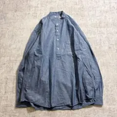 GOODENOUGH archive half chambray shirt