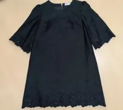 フリッカ FLICA レース ワンピース キレイめ ブラックのサムネイル