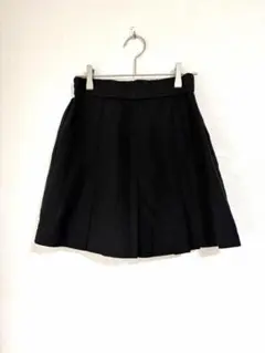 ナイスクラップ ミニスカート プリーツスカート ブラック 黒 フリー