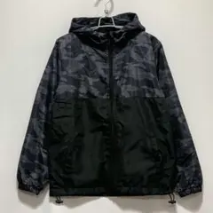 新品❗迷彩切り替え❗フードジャケット❗
